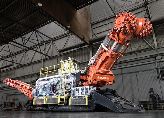 Sandvik MT720 Roadheader for tunneling